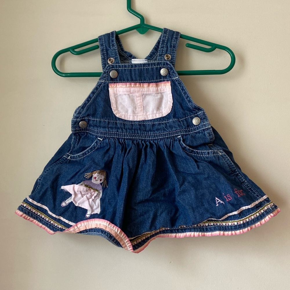 Adorable Newborn Jean Dress